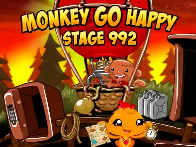 Monkey Go Happy Stage 992 — game online gratis