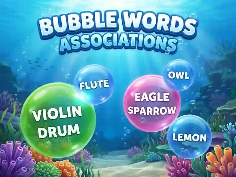 Bubble Words Associations — besplatna online igra