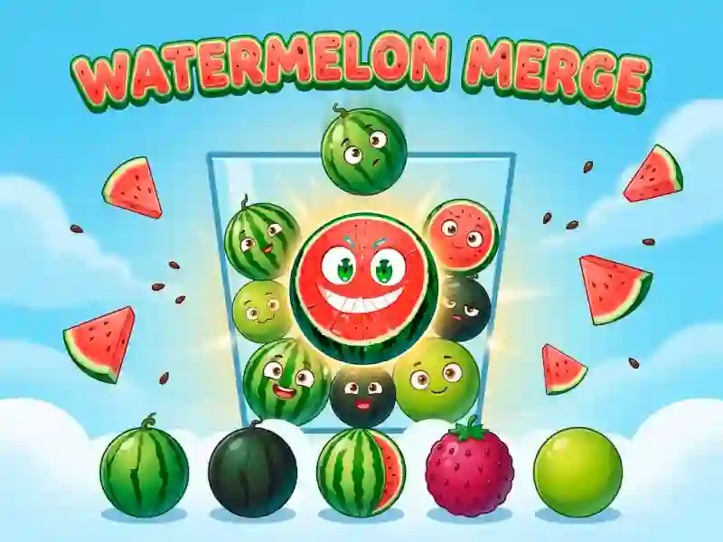 Trò chơi Watermelon Merge trực tuyến