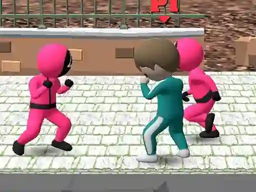 Squid Game Multiplayer Fighting — free online game