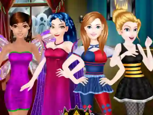 Royal Halloween Party Dress Up — free online game