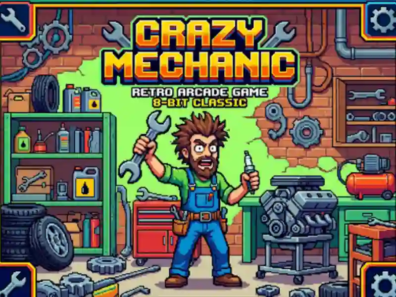Peli Crazy Mechanic verkossa