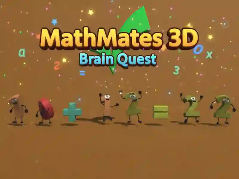 MathMates 3D: Brain Quest – tasuta veebimäng
