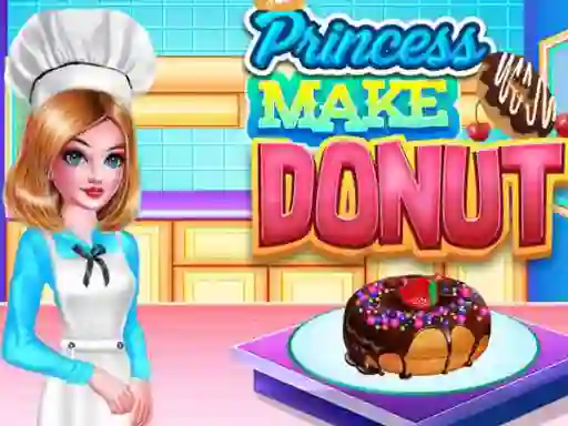 Princess Make Donut — free online game