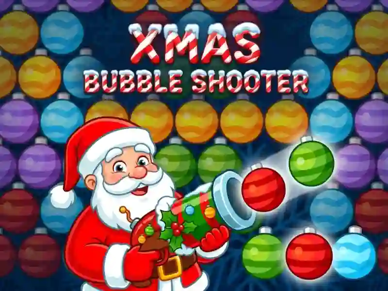 Jwèt Xmas Bubble Shooter sou entènèt