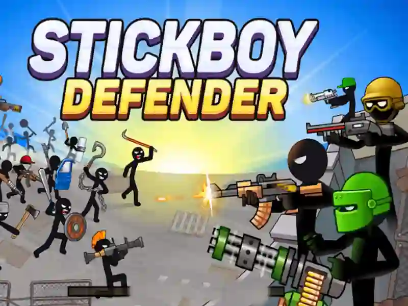 खेल Stickboy Defender ऑनलाइन