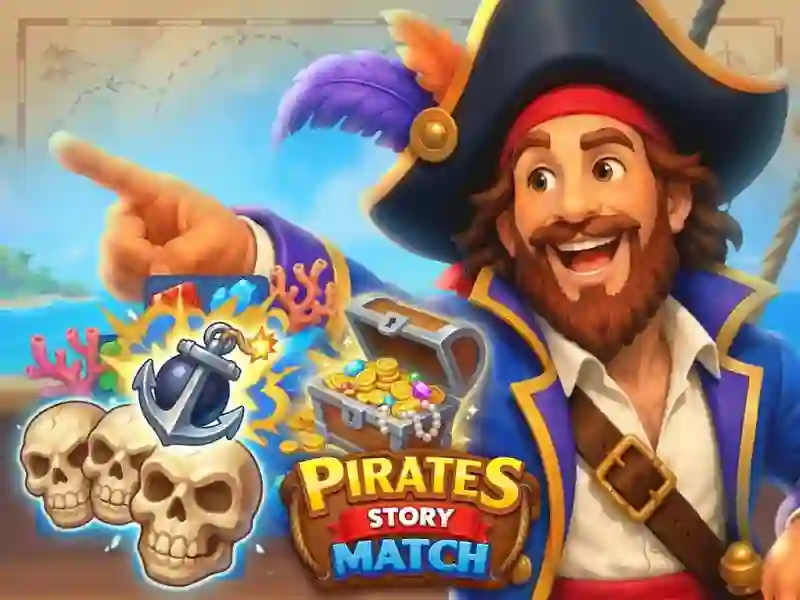 თამაში Pirates Story Match ონლაინ