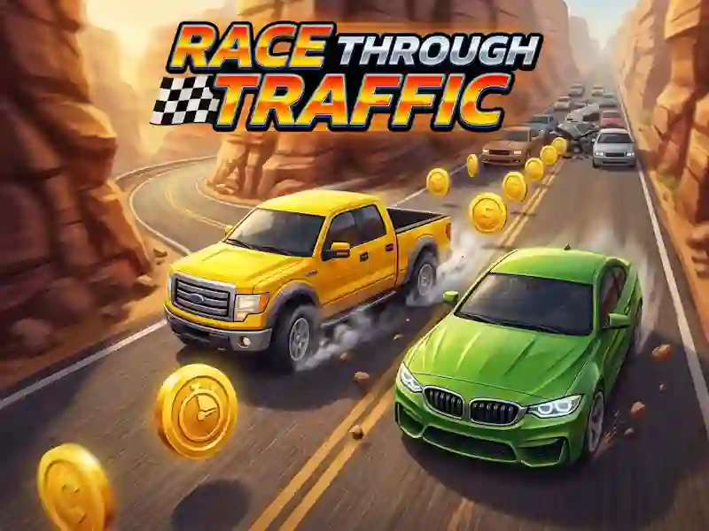 Race Through Traffic — бесплатна онлајн игра