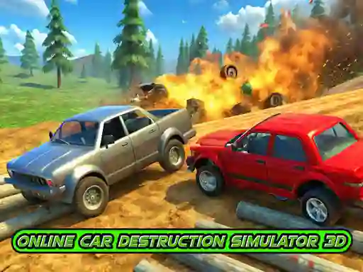 Гульня Online Car Destruction Simulator 3D онлайн