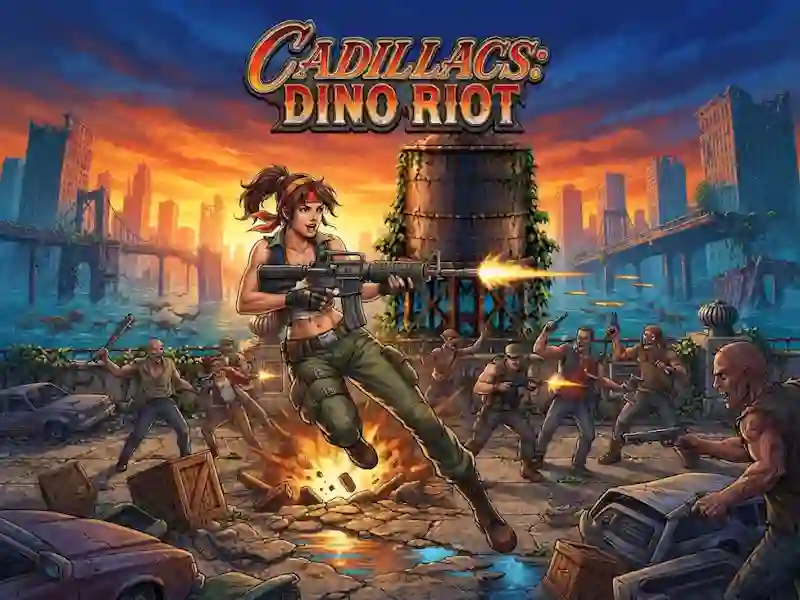 Cadillacs: Dino Riot — безкоштовна онлайн гра