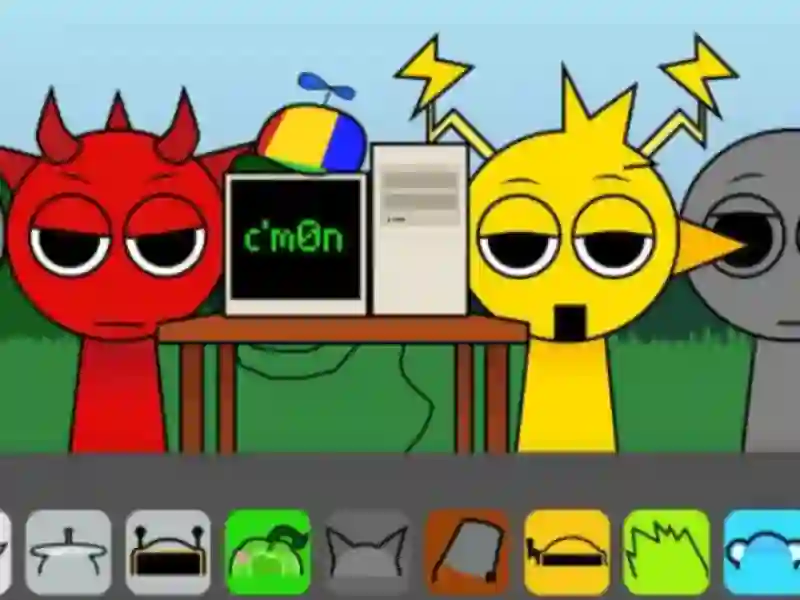 Spill Sprunki Retake online