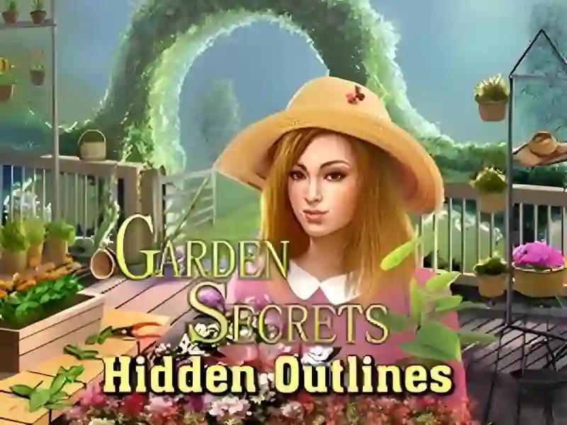 Garden Secrets Hidden Objects by Outline — free online game