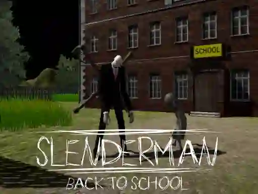 Slenderman Back to School — free online game