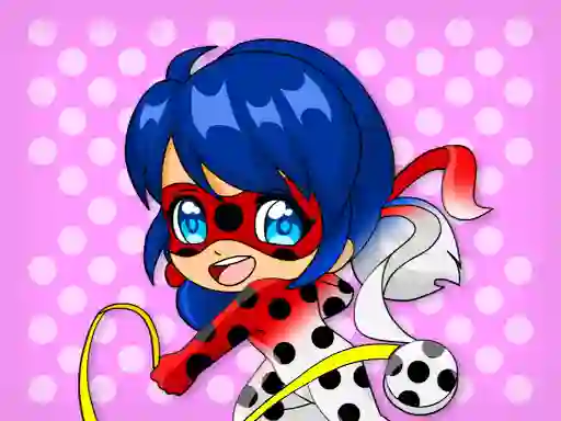 Chibi Dottedgirl Coloring Book — free online game