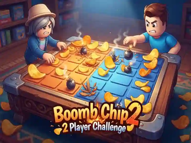 Игра Boomb Chip 2 Player Challenge онлайн