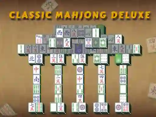 Mahjong Classic Deluxe — free online game