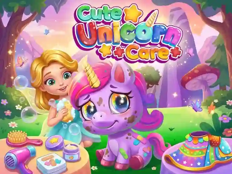 بازی Cute Unicorn Care آنلاین