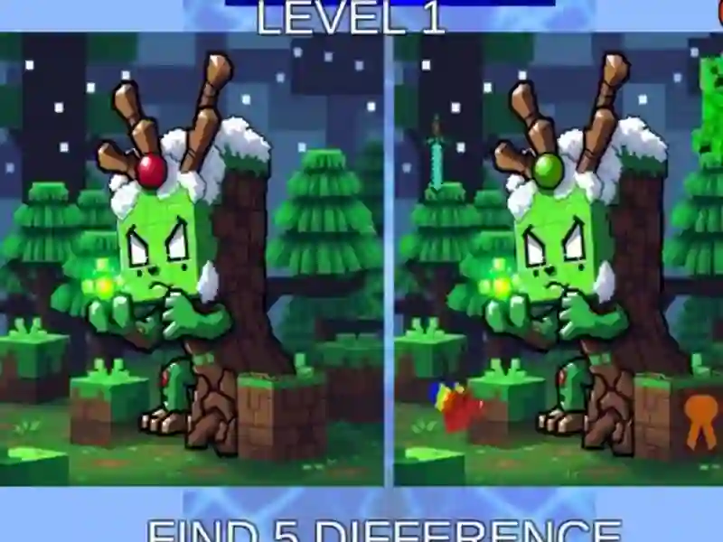 Minecraft Lava Chicken Difference — free online game