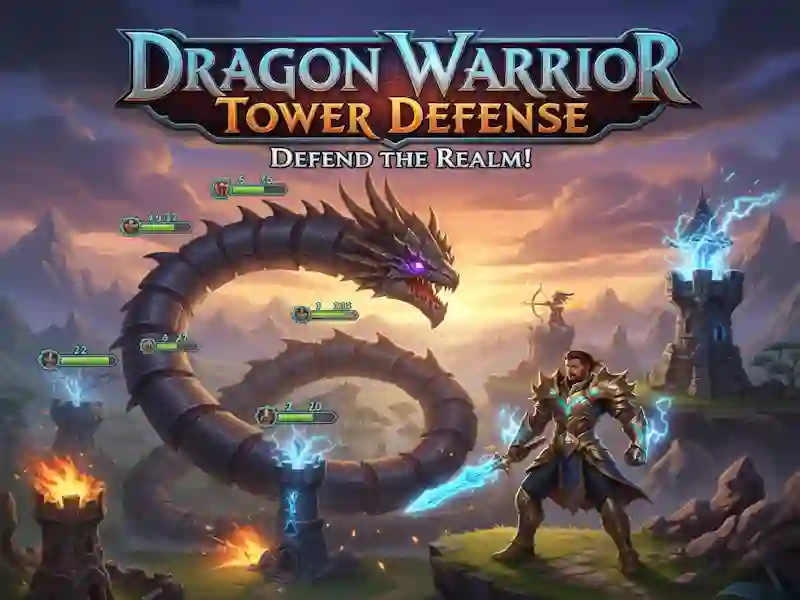 Dragon Warrior Tower Defense — free online game