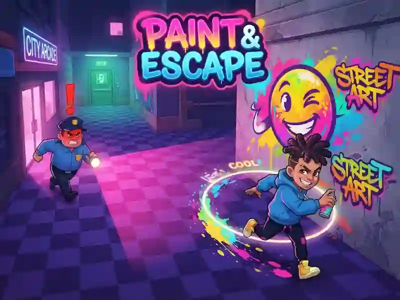 Logħba Paint & Escape onlajn