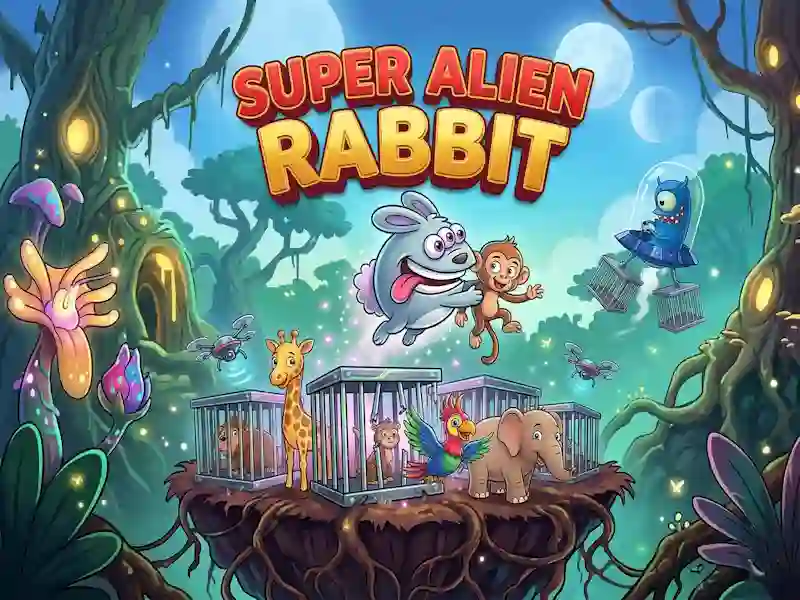 Hra Super Alien Rabbit online