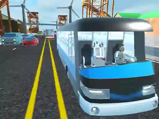 Highway Bus Rush — free online game