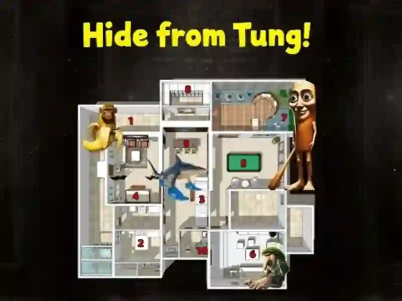 게임 Hide From Tung! 온라인