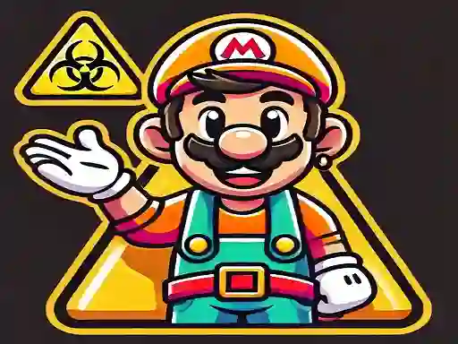 Super Mario Hangman — free online game