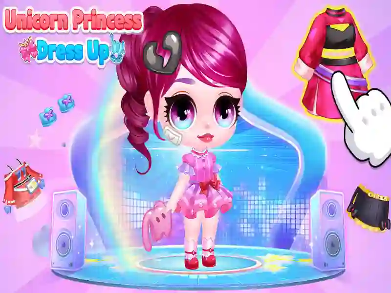 Unicorn Princess Dress Up — free online game