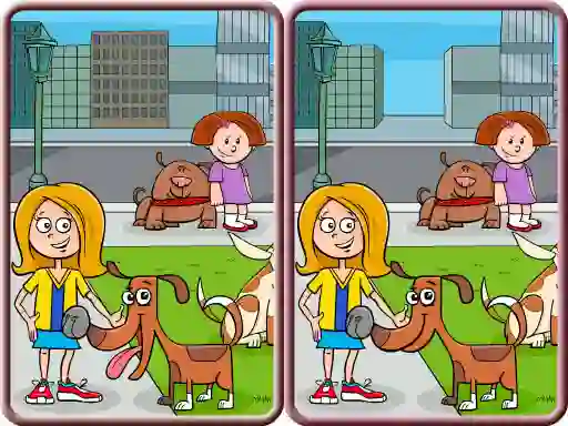 Hra Spot The Differences City