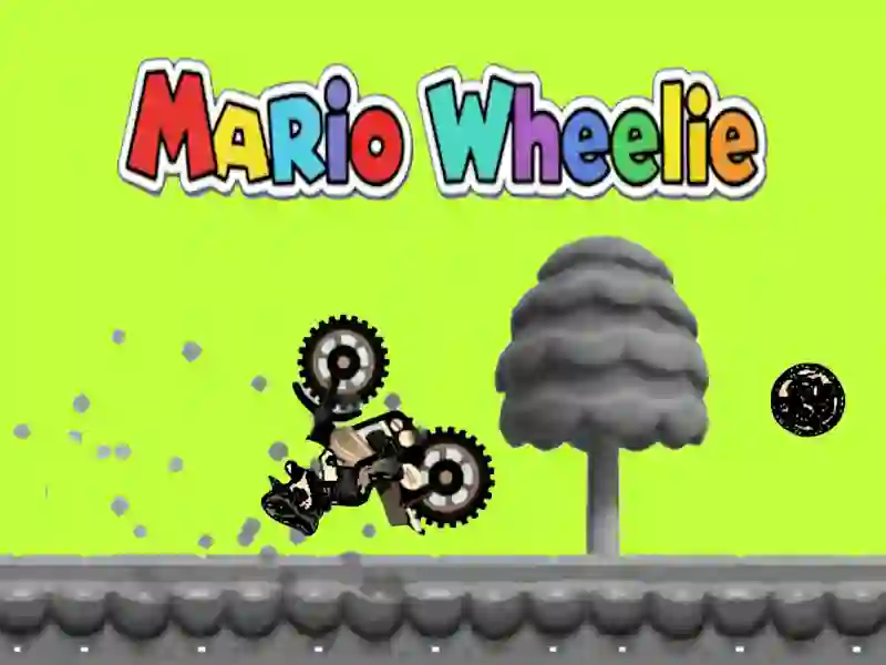 Mario Wheelie — free online game