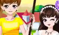 Romantic Spring Couple — free online game