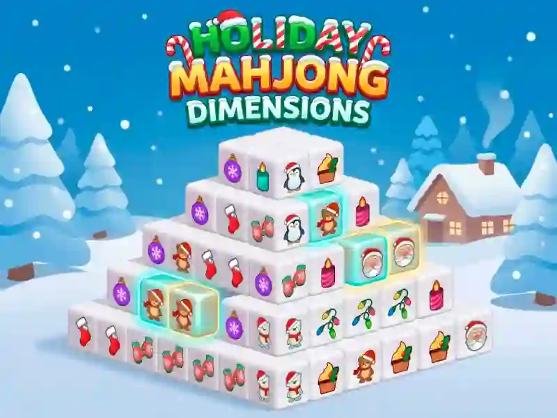 Holiday Mahjong Dimensions — free online game