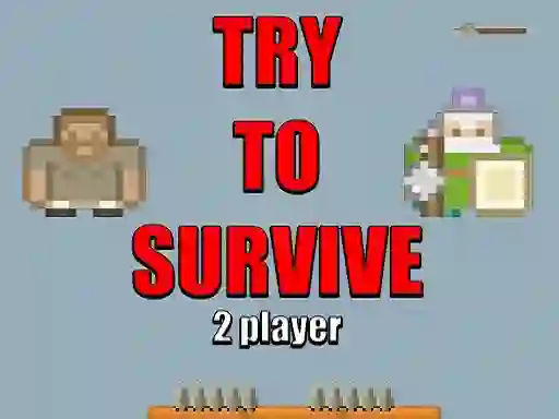 Try to survive 2 player — free online game