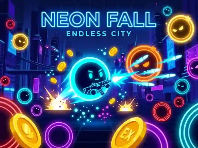 שפּיל Neon Fall Endless City אָנליין