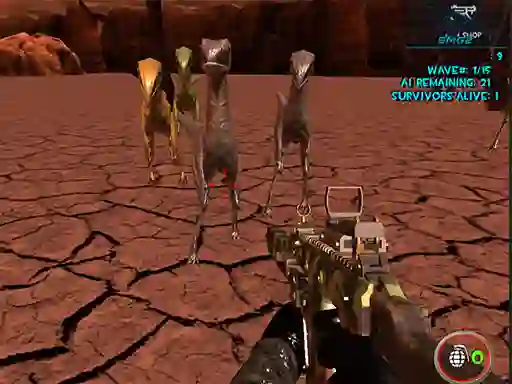 Dinosaurs Survival Active Vulcan — free online game
