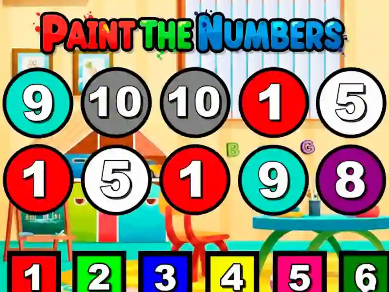 Laro Paint The Numbers online