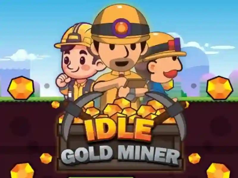 Idle Gold Miner — jogo online grátis