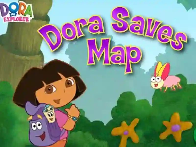 Jwèt Dora The explorer  Saves Map sou entènèt