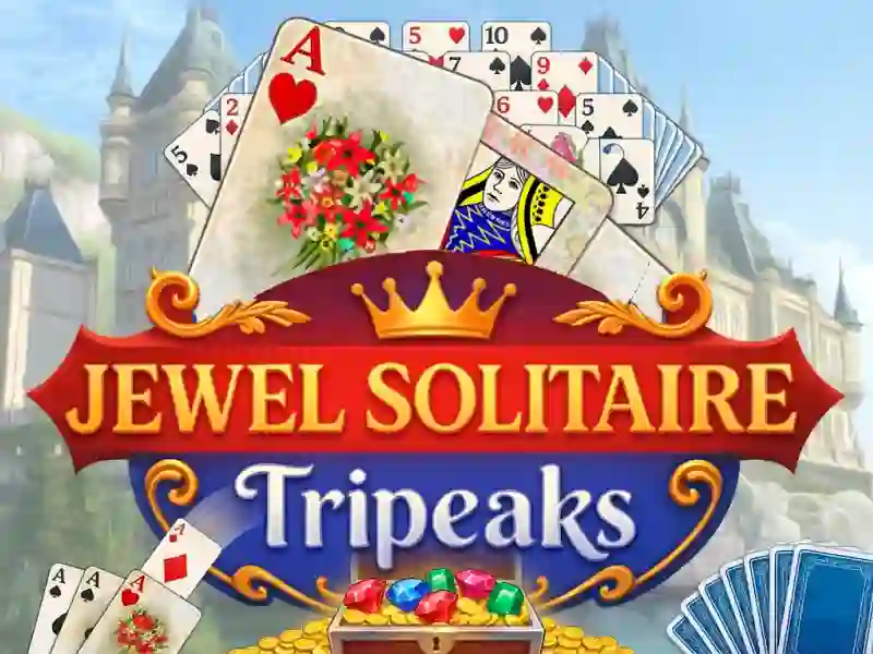 Jewel Solitaire TriPeaks — free online game