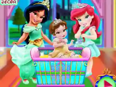 Baby Princesses Bedroom Decor — free online game