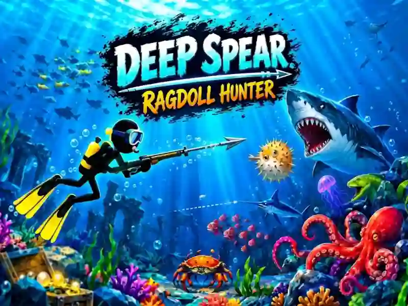 Deep Spear Ragdoll Hunter — gratis online spil