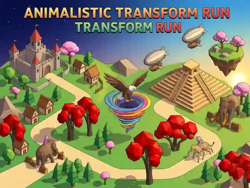 Juego Animalistic Transform Run en línea