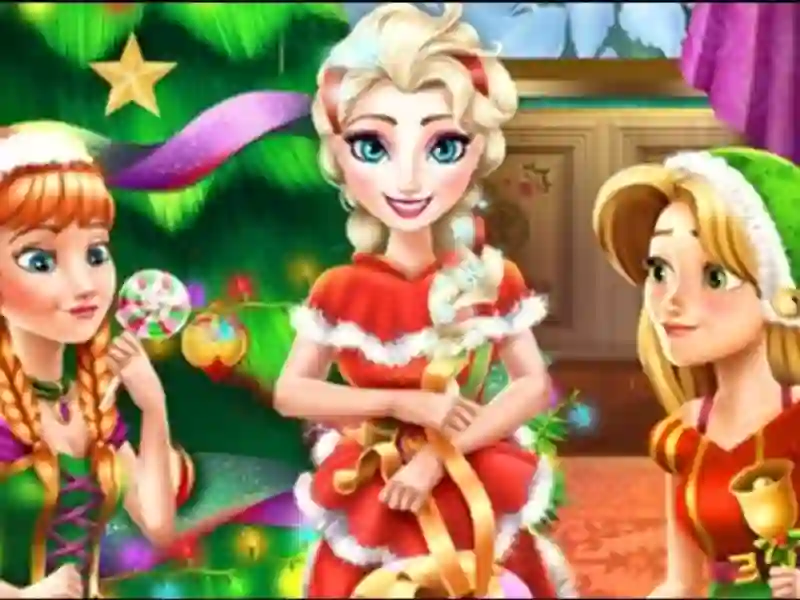 Disney Princess Christmas Party — free online game