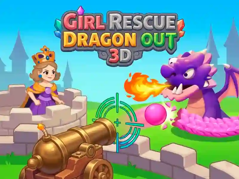 Girl Rescue Dragon Out — gratis online spil