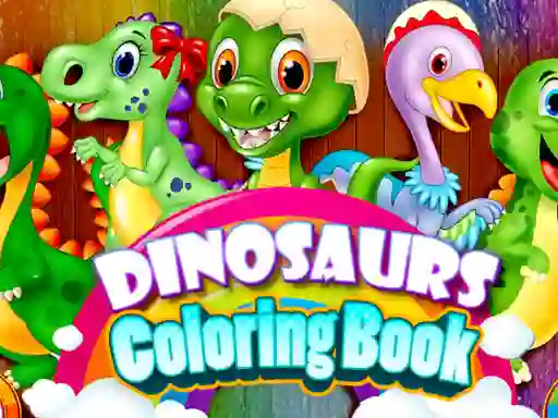 Játék Dinosaurs Coloring Book online