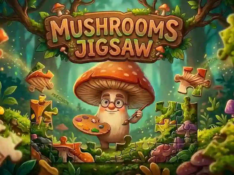 Mushrooms Jigsaw — online hra zdarma