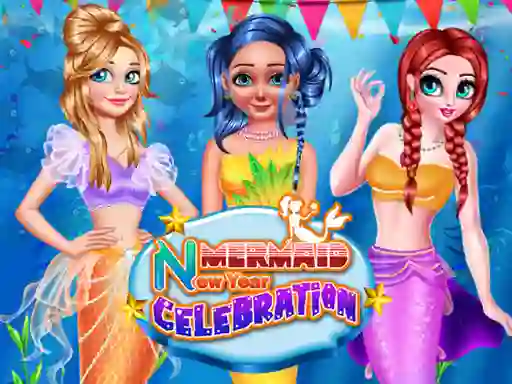 Mermaid New Year Celebration — free online game