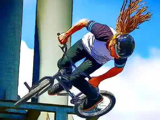 bmx bikes jigsaw — free online game