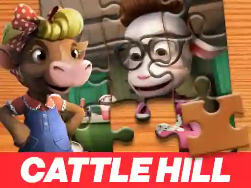 Christmas at Cattle Hill Jigsaw Puzzle — free online game
